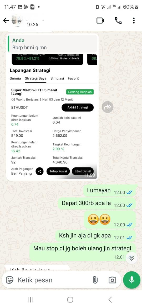 Chat Screenshot 11 - Trading Summary